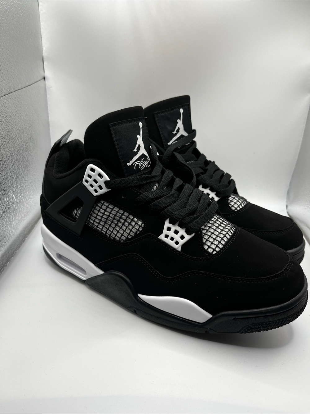 Jordan Black and White Men's Sneakers
